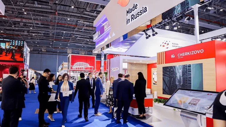 Read more about the article В Шанхае открылась экспозиция Made in Russia в рамках CIIE